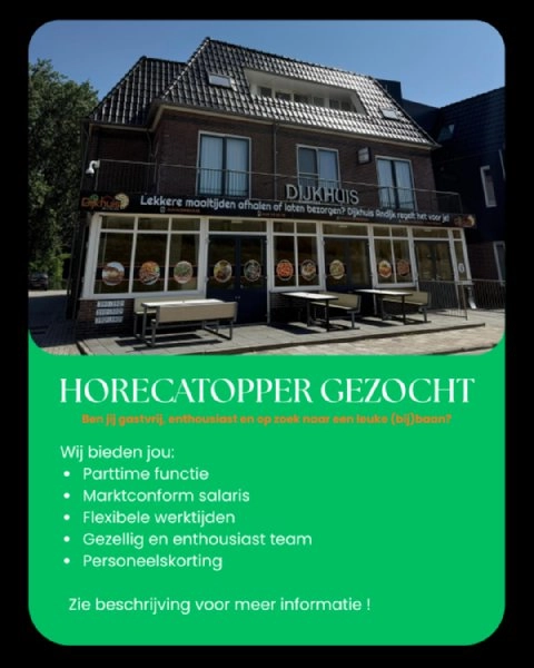PERSONEEL GEZOCHT! 