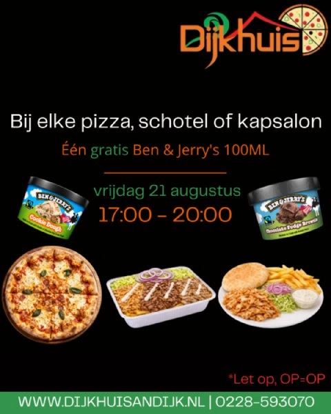 Gratis Ben & Jerry's 100ml