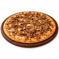 tomatensaus, kaas en döner