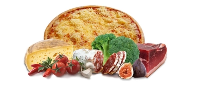 Pizza samenstellen